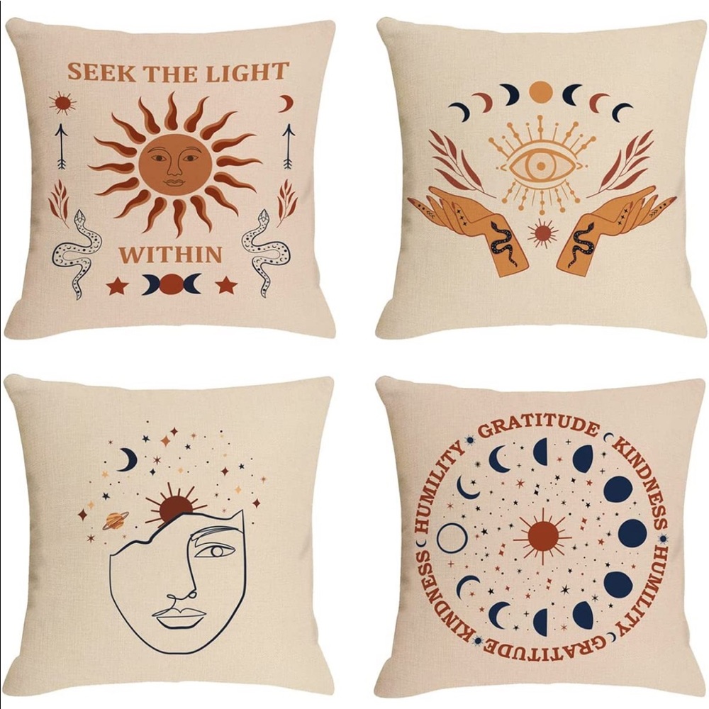 4 pillow cases